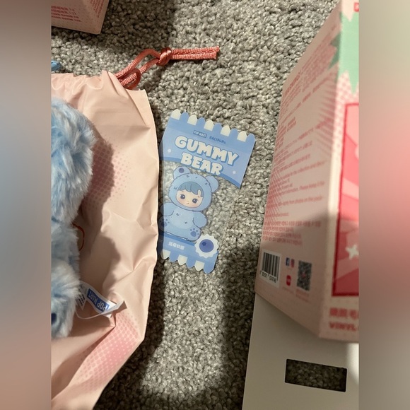 HACIPUPU Gummy Bear Series-Vinyl Plush Pendant Blind Box - Blueberry - Picture 3 of 5